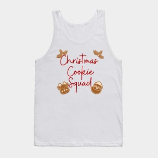 Christmas cookie squad tee Tank Top